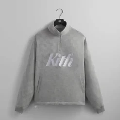 Kith Double Knit Davis Quarter Zip Pullover