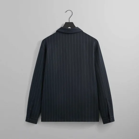Kith Double Weave Boxy Collared Overshirt