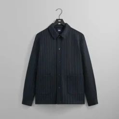 Kith Double Weave Boxy Collared Overshirt