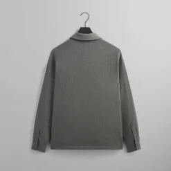 Kith Double Weave Boxy Collared Overshirt