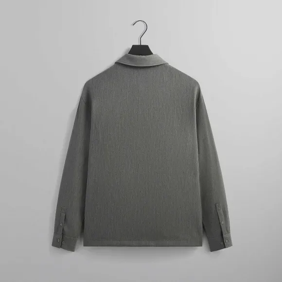 Kith Double Weave Boxy Collared Overshirt