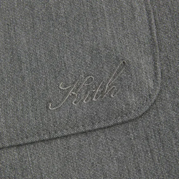 Kith Double Weave Boxy Collared Overshirt