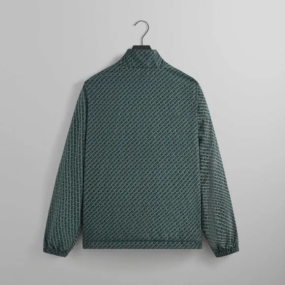 Kith Flocked Italic Monogram Davis Jacket