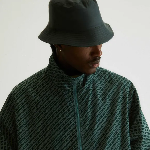 Kith Flocked Italic Monogram Davis Jacket