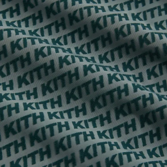 Kith Flocked Italic Monogram Davis Jacket