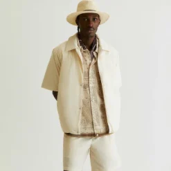 Kith Flocked Monogram Puffed Devon Shirt