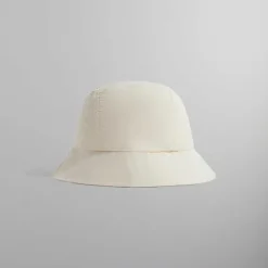 Kith Flocked Nylon Monogram Bucket Hat
