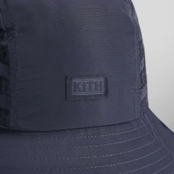 Kith Flocked Nylon Monogram Bucket Hat