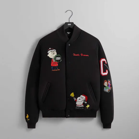 Kith For Peanuts Varsity Jacket