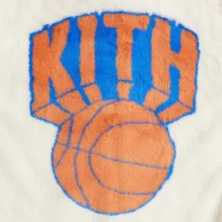 Kith For The New York Knicks Faux Fur Coaches Jacket