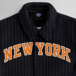 Kith For The New York Knicks Wool Collared Coaches Jacket