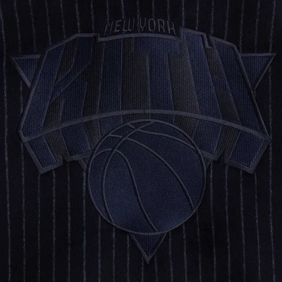 Kith For The New York Knicks Wool Collared Coaches Jacket