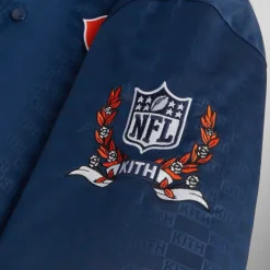 Kith For The Nfl: Bears Satin Bomber Jacket
