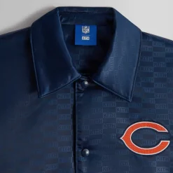 Kith For The Nfl: Bears Satin Bomber Jacket