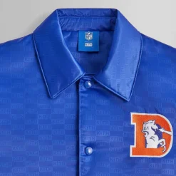 Kith For The Nfl: Broncos Satin Bomber Jacket