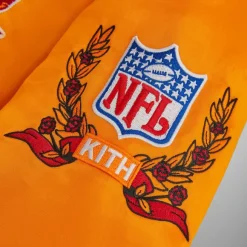 Kith For The Nfl: Buccaneers Satin Bomber Jacket