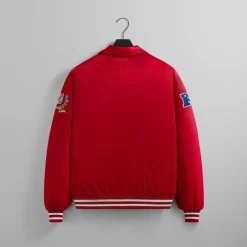 Kith For The Nfl: Cardinals Satin Bomber Jacket