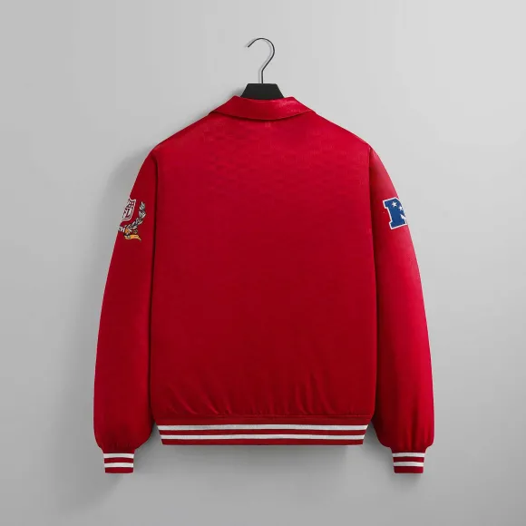 Kith For The Nfl: Cardinals Satin Bomber Jacket