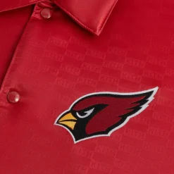 Kith For The Nfl: Cardinals Satin Bomber Jacket