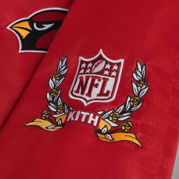 Kith For The Nfl: Cardinals Satin Bomber Jacket