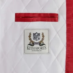 Kith For The Nfl: Cardinals Satin Bomber Jacket