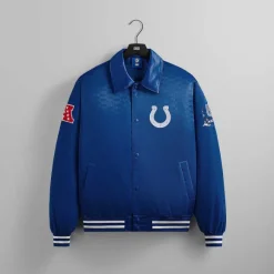 Kith For The Nfl: Colts Satin Bomber Jacket