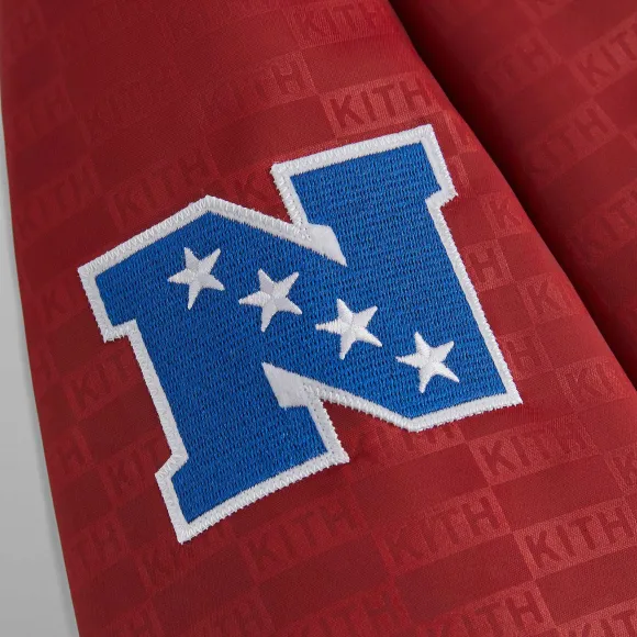 Kith For The Nfl: Commanders Satin Bomber Jacket