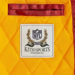Kith For The Nfl: Commanders Satin Bomber Jacket
