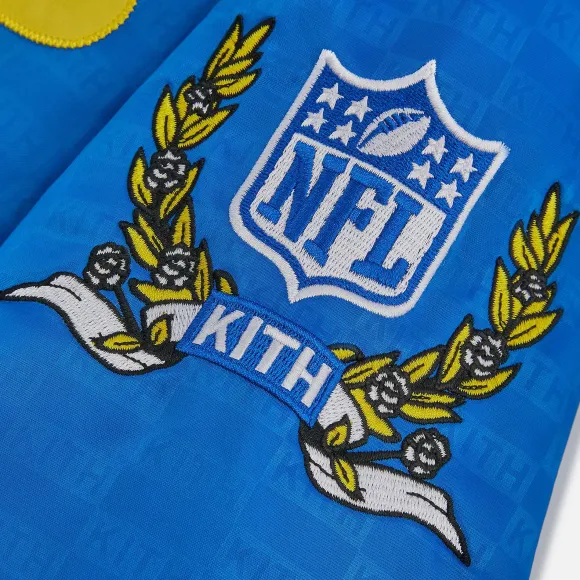 Kith For The Nfl: Rams Satin Bomber Jacket