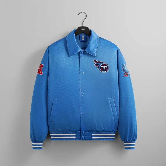 Kith For The Nfl: Titans Satin Bomber Jacket
