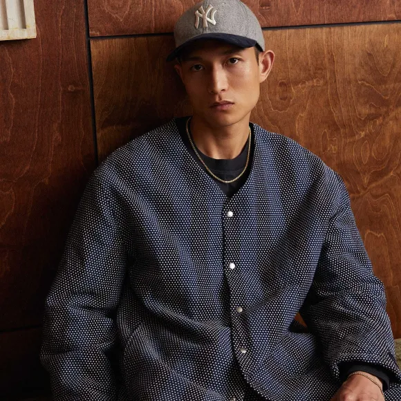 Kith Indigo Stitch Winfield Quilted Liner