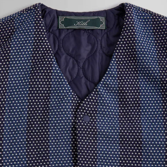 Kith Indigo Stitch Winfield Quilted Liner
