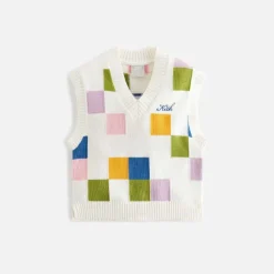 Kith Kids Checkered Sweater Vest