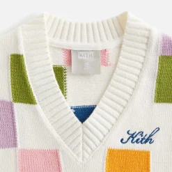 Kith Kids Checkered Sweater Vest