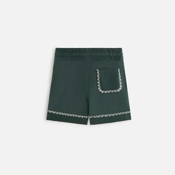 Kith Kids Embroidered Camp Short