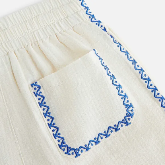 Kith Kids Embroidered Camp Short