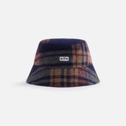 Kith Kids Plaid Bucket Hat
