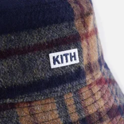 Kith Kids Plaid Bucket Hat
