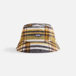 Kith Kids Plaid Bucket Hat