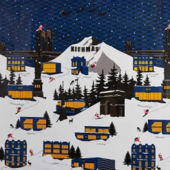 Kithmas Village Wrapping Paper