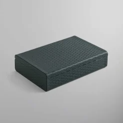 Kith Monogram Poker Set In Saffiano Leather