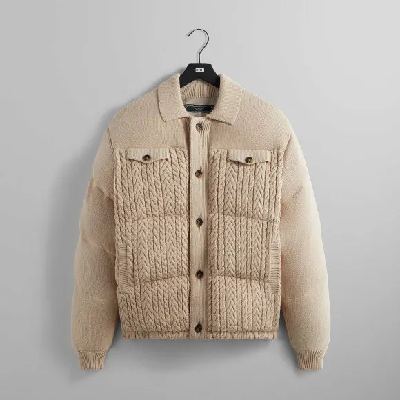 Kith Puffed Stiles Knit Trucker Jacket