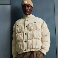 Kith Puffed Stiles Knit Trucker Jacket