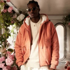 Kith Puffed Suede Jaysen Hoodie