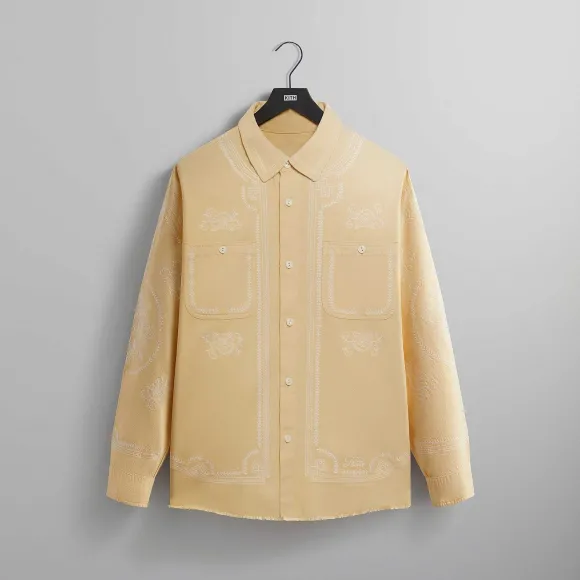 Kith Raw Hem Denim Apollo Shirt