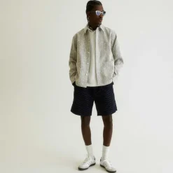 Kith Slub Boucle Boxy Collared Overshirt