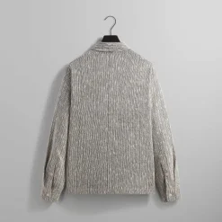 Kith Slub Boucle Boxy Collared Overshirt