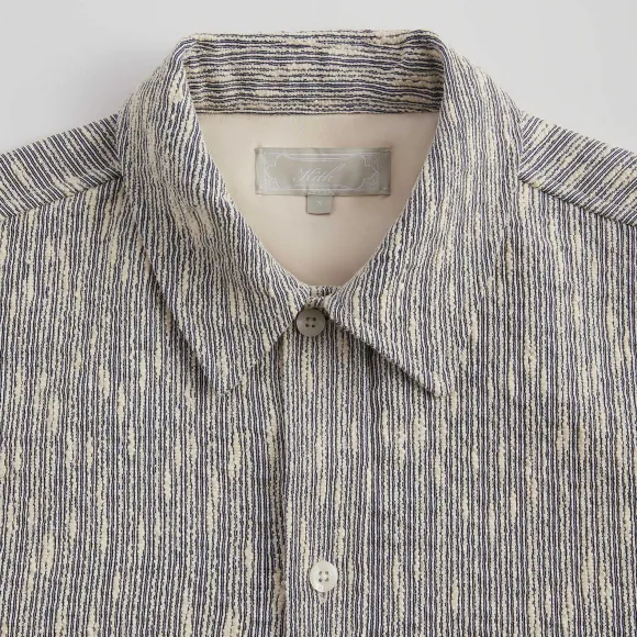 Kith Slub Boucle Boxy Collared Overshirt
