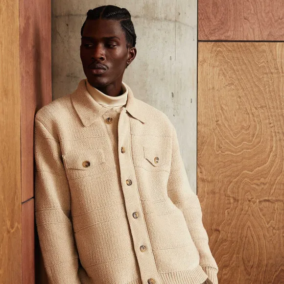 Kith Stiles Knit Trucker Jacket