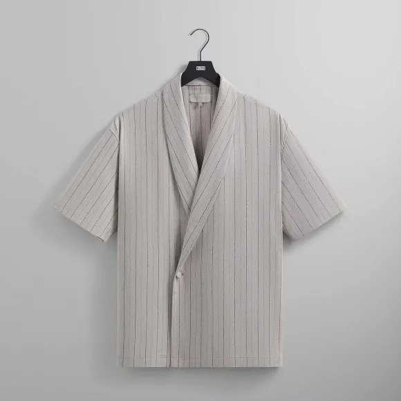 Kith Striped Twill Thompson Crossover Shirt
